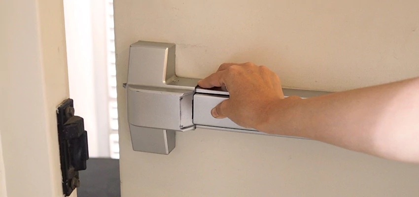 Roller Gate Panic Bar Installation in Fort Bragg, California